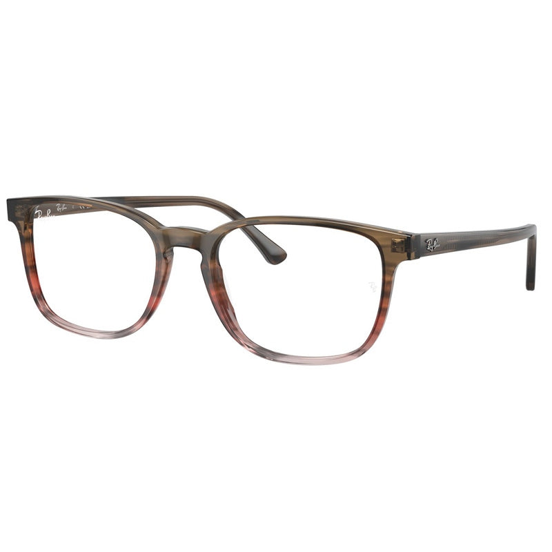 Ray Ban 0RX5418 - 8251(Striped Brown and Red) / 54-19-145