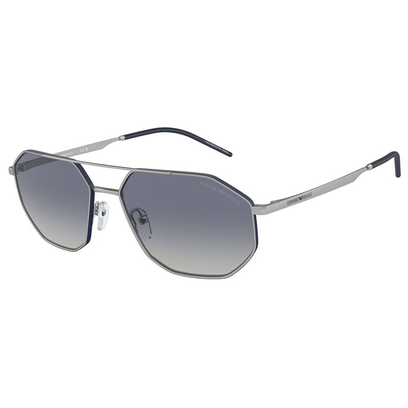 Emporio Armani Mirrored Sunglasses Men 0EA2147 30025A 58 - Trendyol