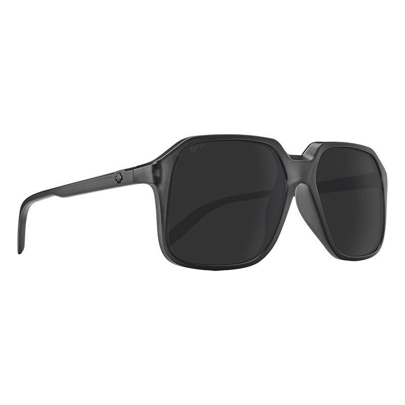 Spy Genre Sunglasses - Matte Black - Happy Gray Polar