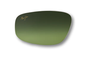 The lightest of the lens color options, Maui HT (high transmission) has a greenish tint that brightens everything up.