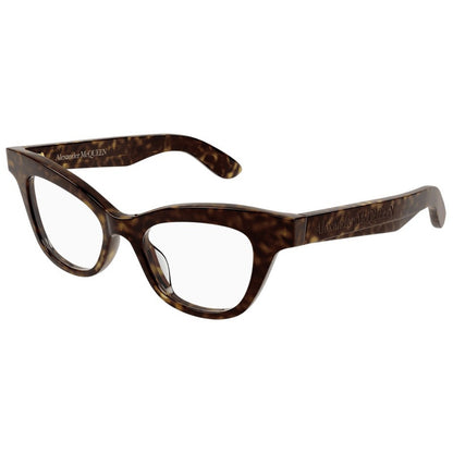 Alexander McQueen Eyeglasses, Model: AM0381O Colour: 002