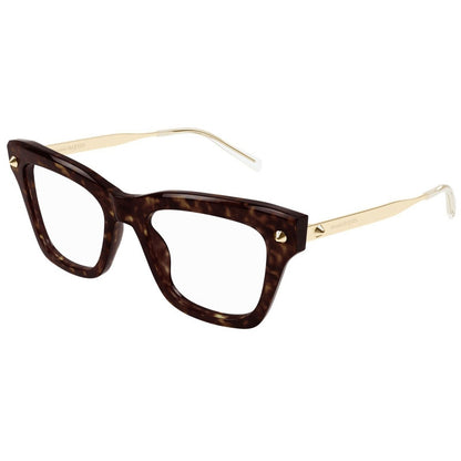 Alexander McQueen Eyeglasses, Model: AM0484O Colour: 002