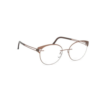 Silhouette Eyeglasses, Model: ApertureAccentRings5550FV Colour: 6040