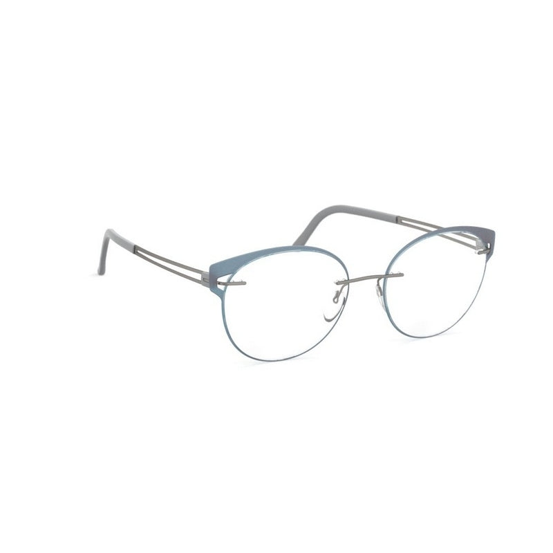 Silhouette Eyeglasses, Model: ApertureAccentRings5550FV Colour: 6560