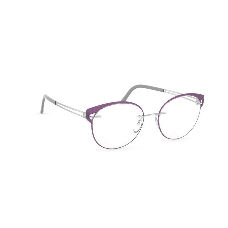 Silhouette Eyeglasses, Model: ApertureAccentRings5550FV Colour: 7000