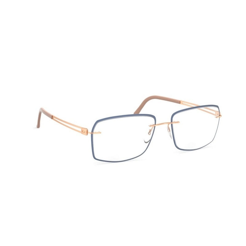 Silhouette Eyeglasses, Model: ApertureAccentRings5550JH Colour: 3530