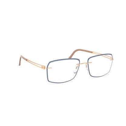 Silhouette Eyeglasses, Model: ApertureAccentRings5550JH Colour: 3530