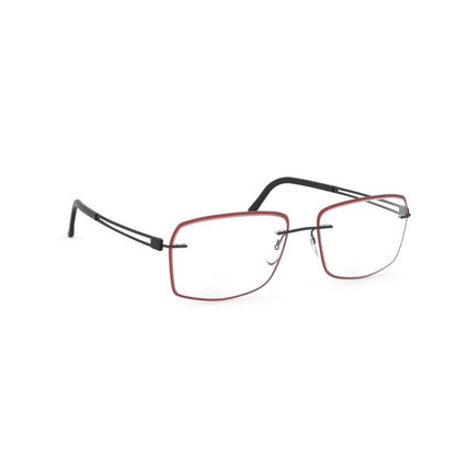 Silhouette Eyeglasses, Model: ApertureAccentRings5550JH Colour: 9040