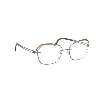 Silhouette Eyeglasses, Model: ApertureAccentRings5550JI Colour: 6040