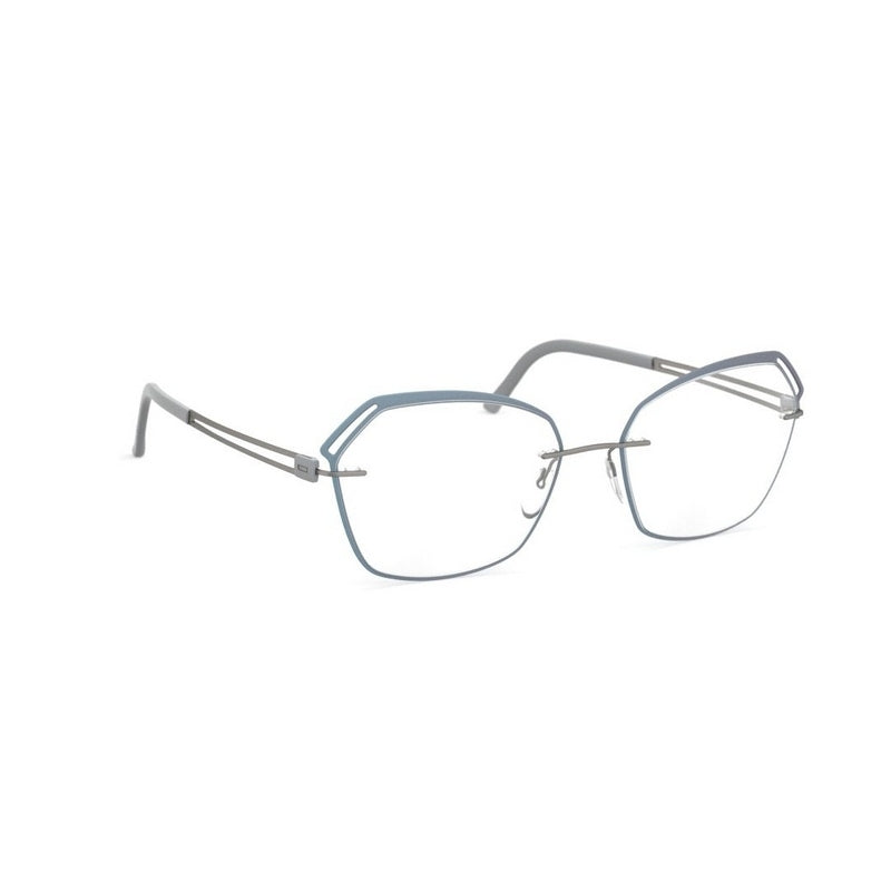 Silhouette Eyeglasses, Model: ApertureAccentRings5550JI Colour: 6560