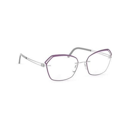 Silhouette Eyeglasses, Model: ApertureAccentRings5550JI Colour: 7000