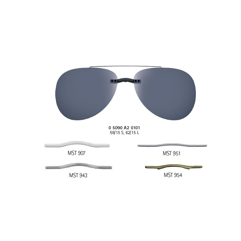 Silhouette Sunglasses, Model: CLIPON50901 Colour: A20101