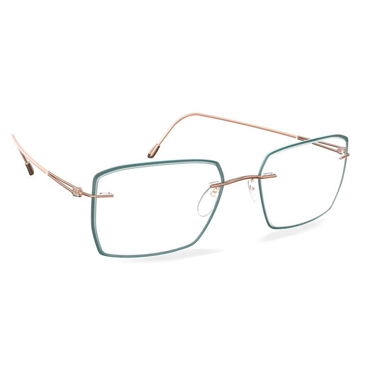 Silhouette Eyeglasses, Model: LiteSpiritAccentRingsGV Colour: 3530