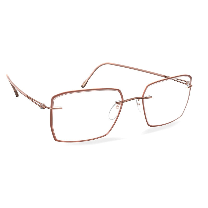 Silhouette Eyeglasses, Model: LiteSpiritAccentRingsGV Colour: 6040