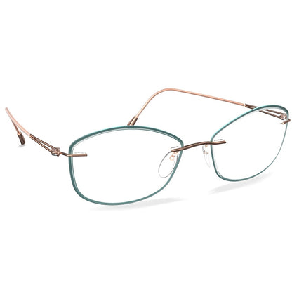 Silhouette Eyeglasses, Model: LiteSpiritAccentRingsJB Colour: 3530