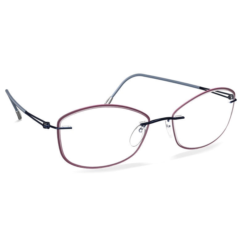 Silhouette Eyeglasses, Model: LiteSpiritAccentRingsJB Colour: 4540