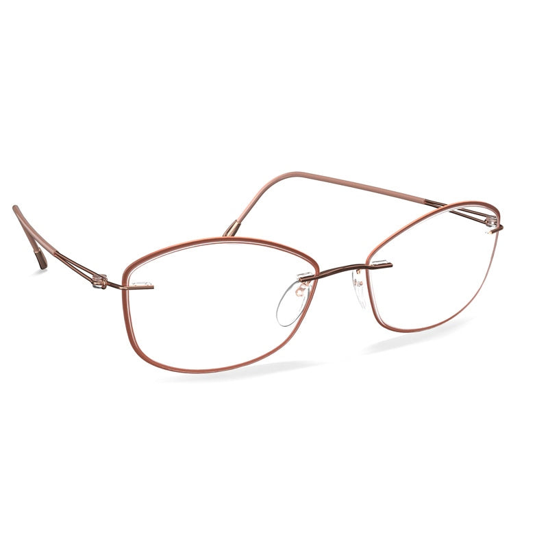 Silhouette Eyeglasses, Model: LiteSpiritAccentRingsJB Colour: 6040