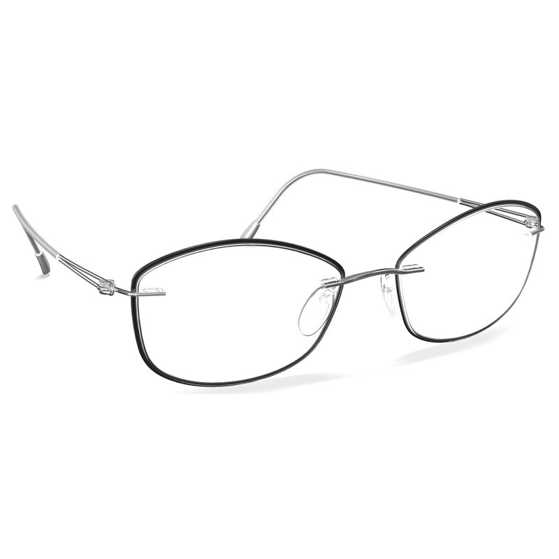 Silhouette Eyeglasses, Model: LiteSpiritAccentRingsJB Colour: 7000