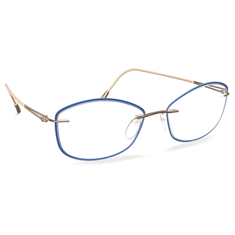 Silhouette Eyeglasses, Model: LiteSpiritAccentRingsJB Colour: 7530