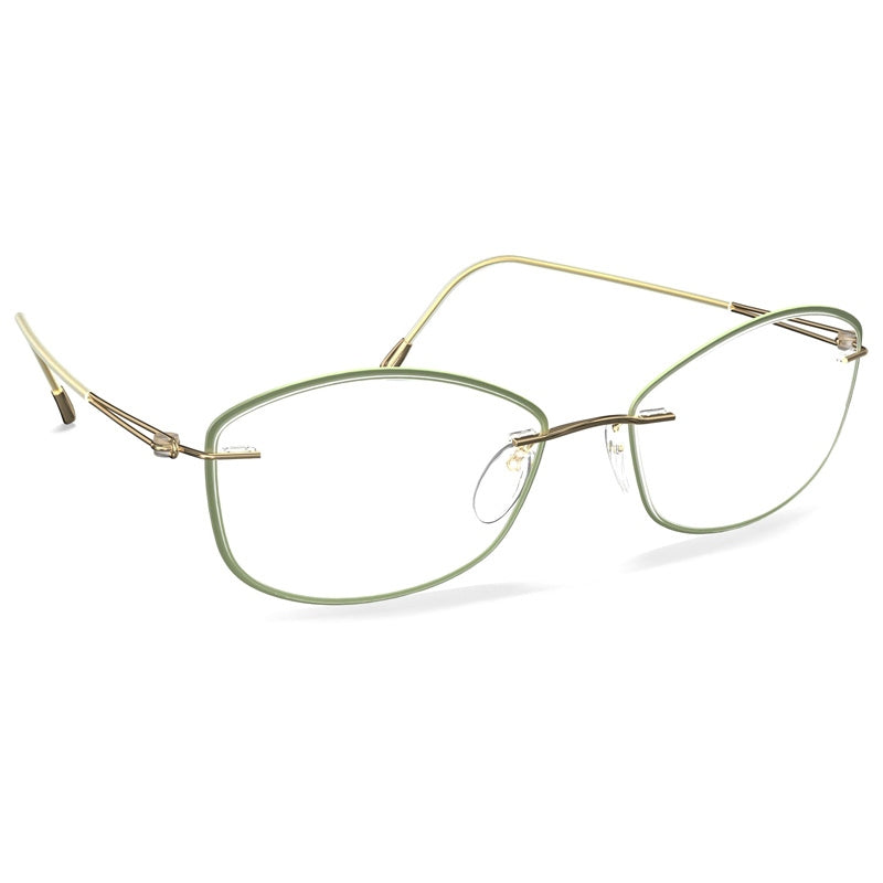 Silhouette Eyeglasses, Model: LiteSpiritAccentRingsJB Colour: 8540