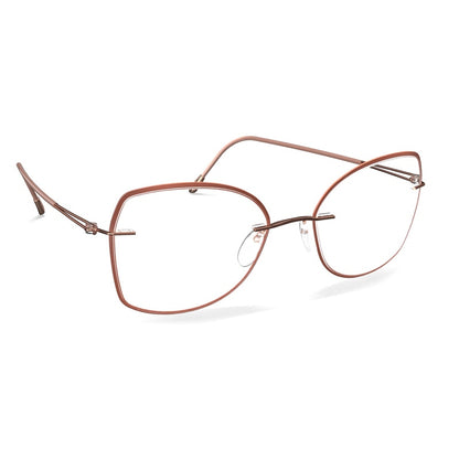 Silhouette Eyeglasses, Model: LiteSpiritAccentRingsJD Colour: 6040