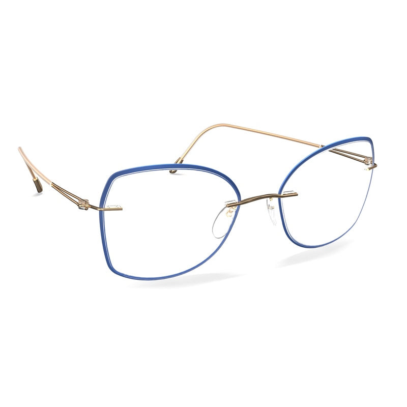 Silhouette Eyeglasses, Model: LiteSpiritAccentRingsJD Colour: 7530