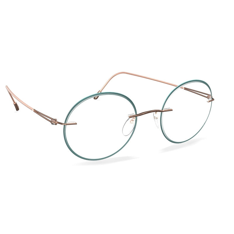 Silhouette Eyeglasses, Model: LiteSpiritAccentRingsJV Colour: 3530