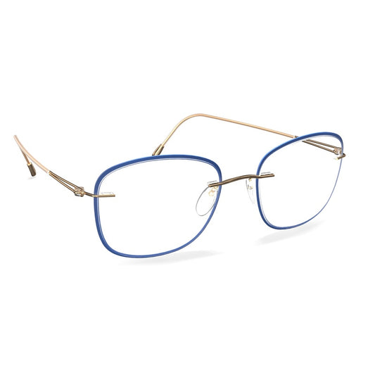 Silhouette Eyeglasses, Model: LiteSpiritAccentRingsLQ Colour: 7530