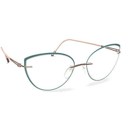 Silhouette Eyeglasses, Model: LiteSpiritAccentRingsLR Colour: 3530