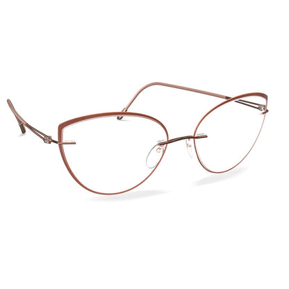 Silhouette Eyeglasses, Model: LiteSpiritAccentRingsLR Colour: 6040