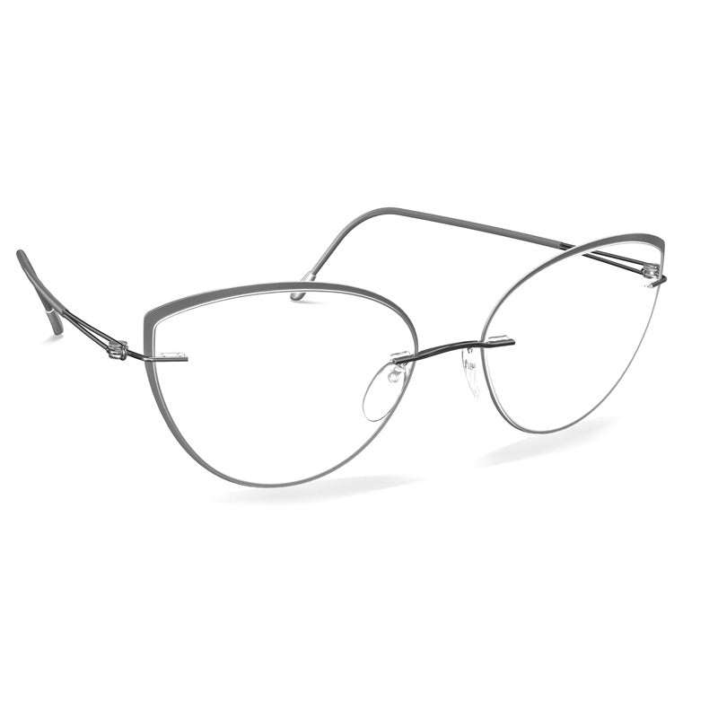 Silhouette Eyeglasses, Model: LiteSpiritAccentRingsLR Colour: 6540