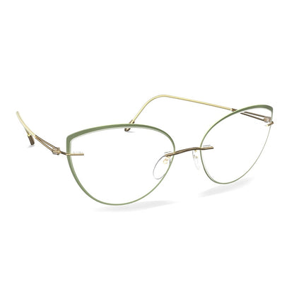 Silhouette Eyeglasses, Model: LiteSpiritAccentRingsLR Colour: 8540