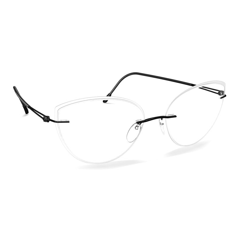 Silhouette Eyeglasses, Model: LiteSpiritAccentRingsLR Colour: 9040