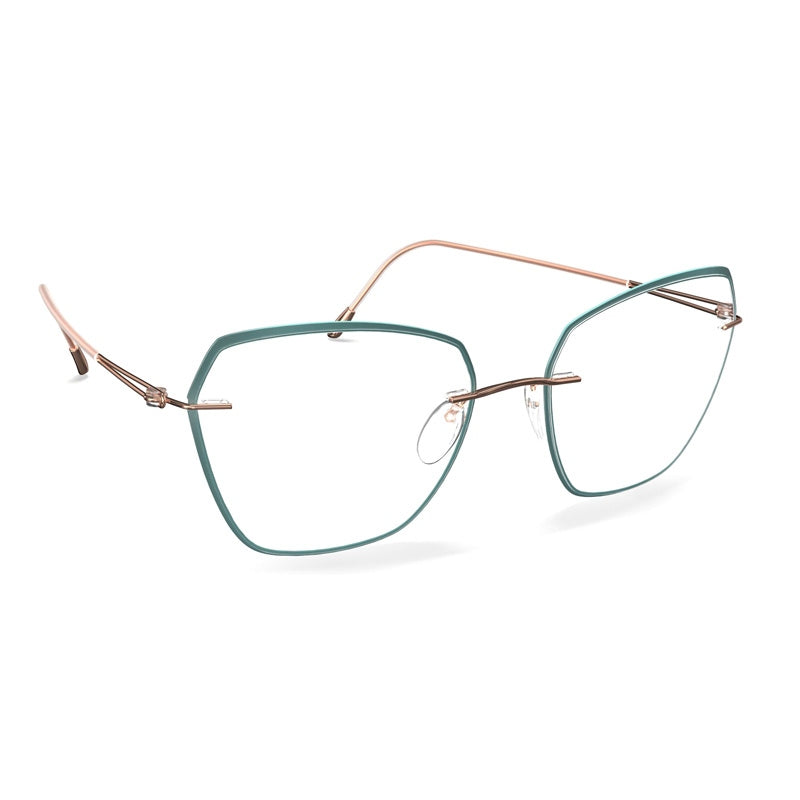 Silhouette Eyeglasses, Model: LiteSpiritAccentRingsLS Colour: 3530