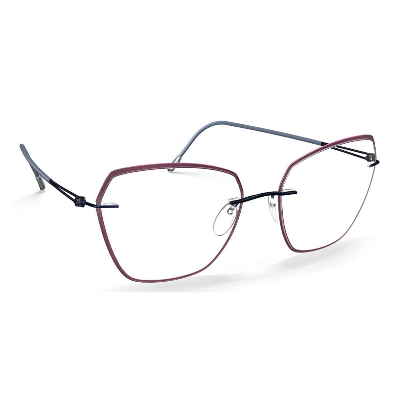 Silhouette Eyeglasses, Model: LiteSpiritAccentRingsLS Colour: 4540