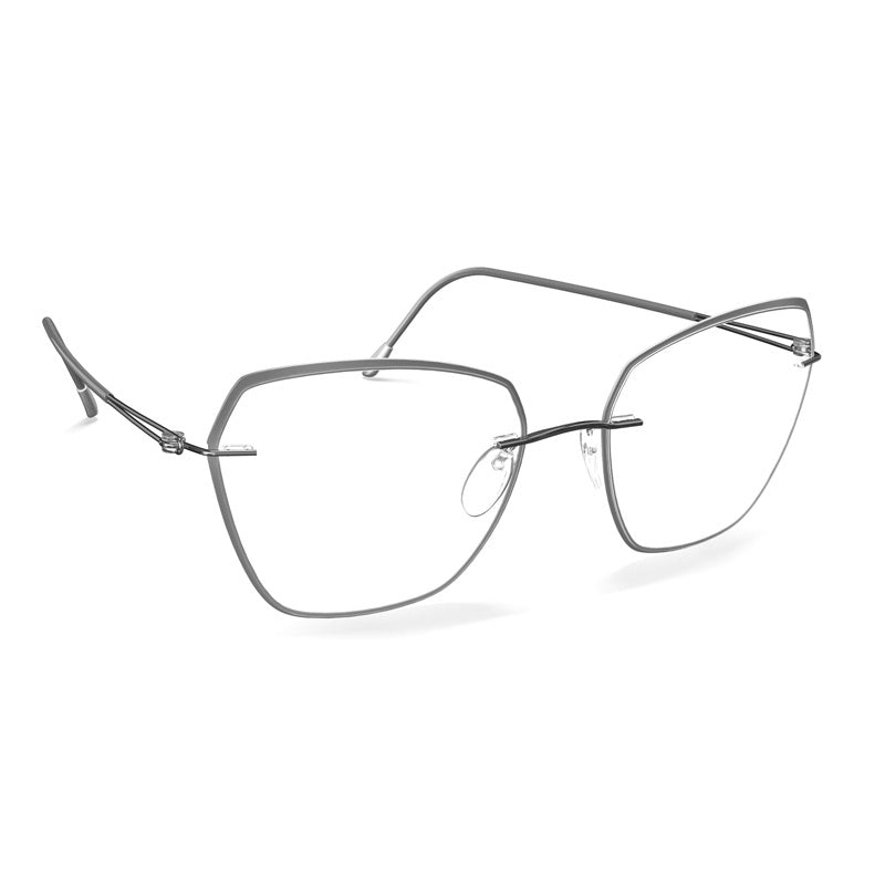 Silhouette Eyeglasses, Model: LiteSpiritAccentRingsLS Colour: 6540