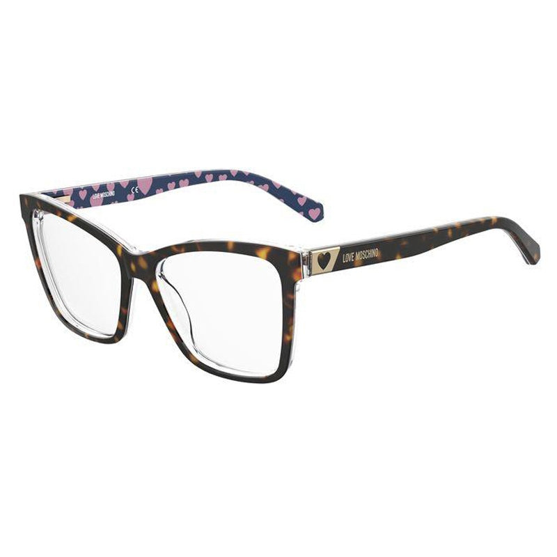 Love Moschino Eyeglasses, Model: MOL586 Colour: 086