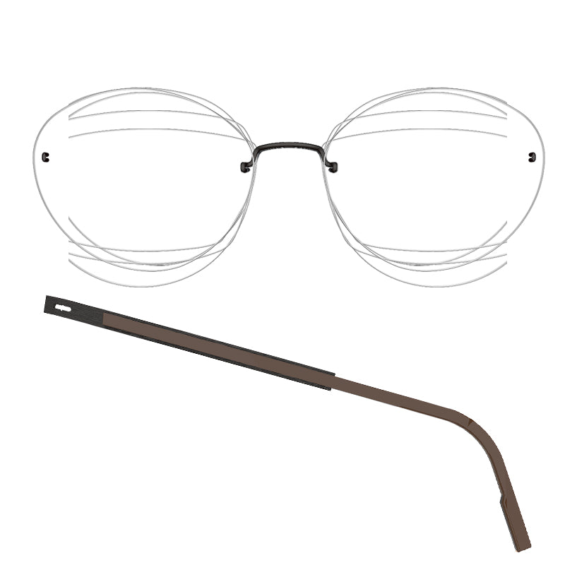 LINDBERG Eyeglasses, Model: Spirit505Temple Colour: K87EAU9Custom