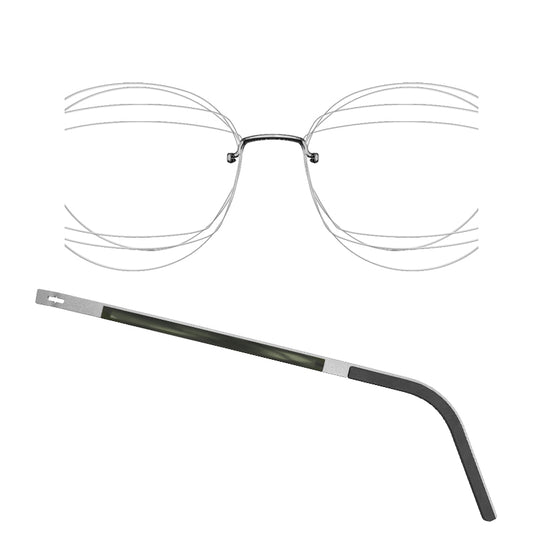 LINDBERG Eyeglasses, Model: Spirit515Temple Colour: K196M10Custom