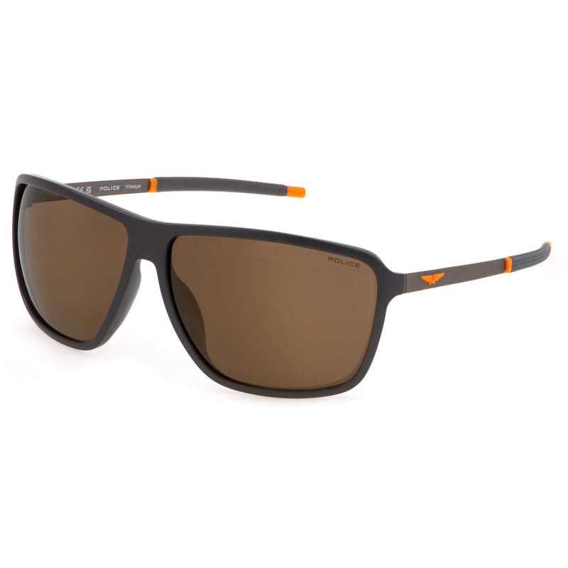 Police Sunglasses, Model: SPLL15 Colour: T17X