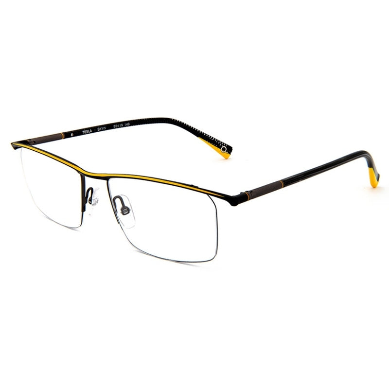 Etnia Barcelona Eyeglasses, Model: Tesla Colour: BKYW