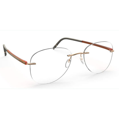 Silhouette Eyeglasses, Model: TheWave5567DO Colour: 7530