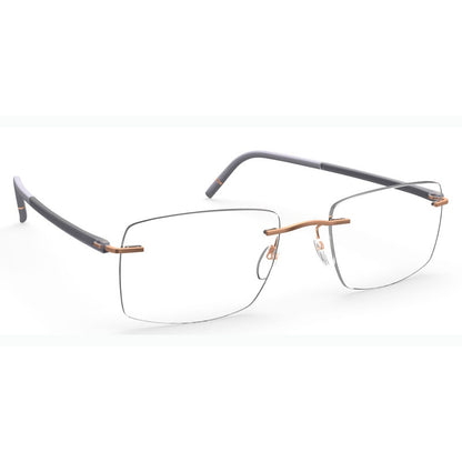 Silhouette Eyeglasses, Model: TheWave5567LC Colour: 3530