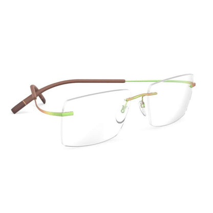 Silhouette Eyeglasses, Model: TMAIconII5541FQ Colour: 5540