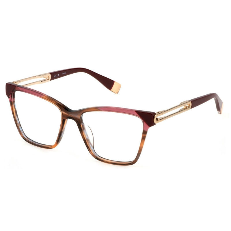 Furla Eyeglasses, Model: VFU671 Colour: 0P62