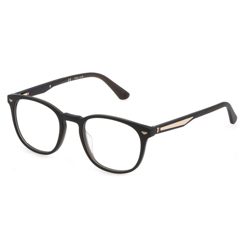 Police Eyeglasses, Model: VPLF02 Colour: 06BL