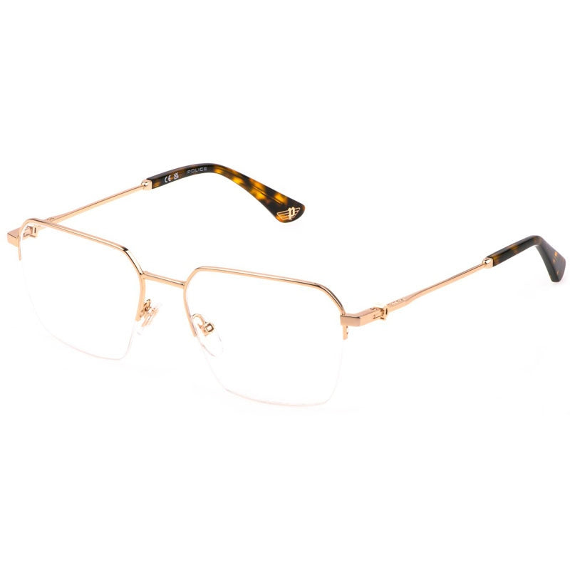 Police Eyeglasses, Model: VPLL68 Colour: 0300