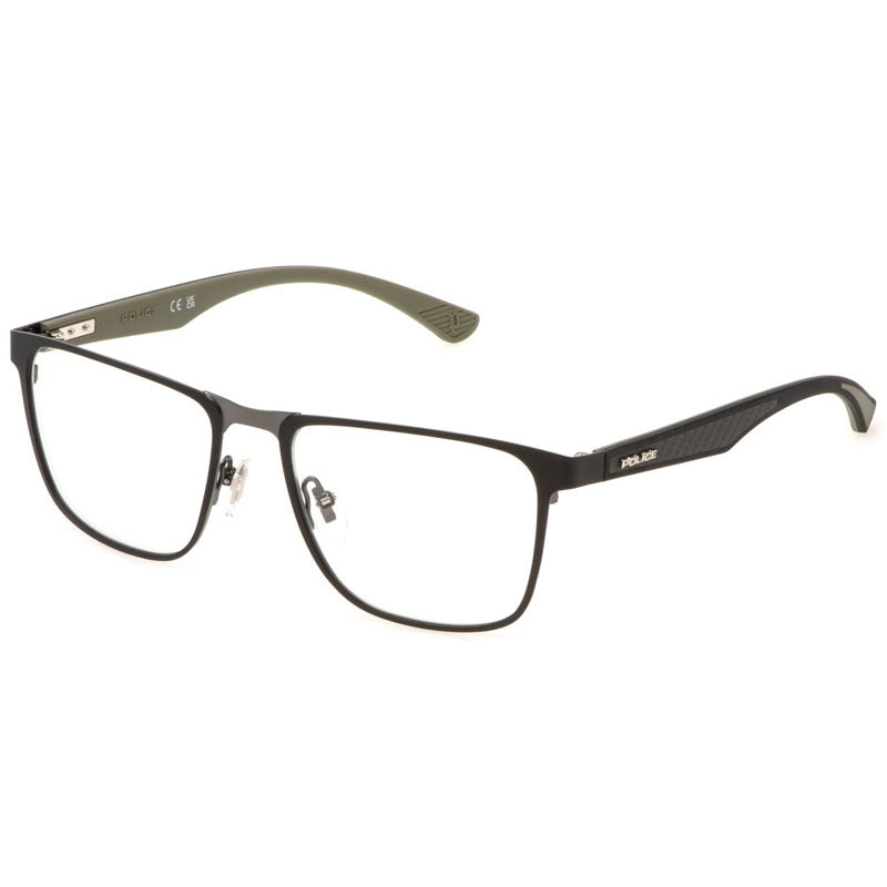 Police Eyeglasses, Model: VPLN25 Colour: 0K56