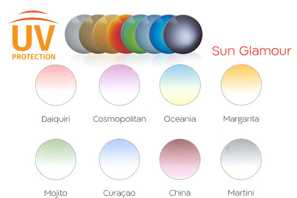 Sun Glamour Tint for Prescription sunglasses