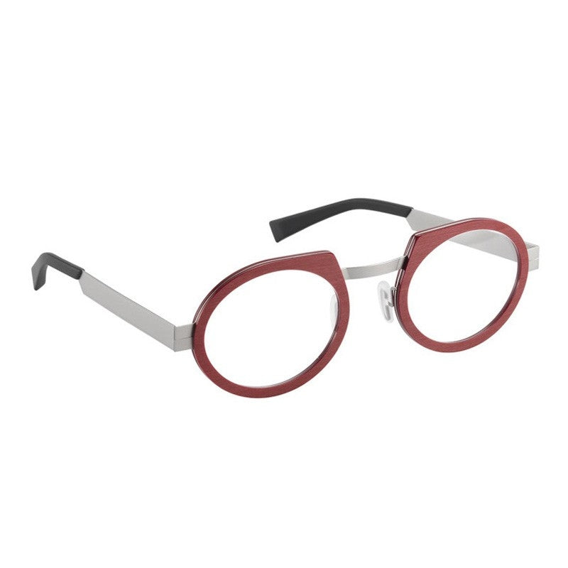 SEEOO Eyeglasses, Model: BigMetalPalladium Colour: Red